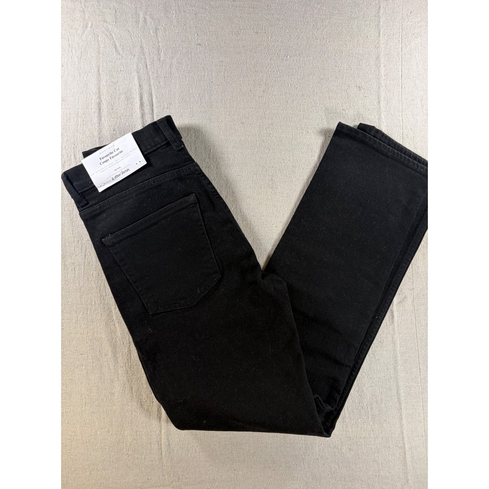 & Other Stories Favourite Cut Jeans Womens US 27/30 Black Straight Leg Organic